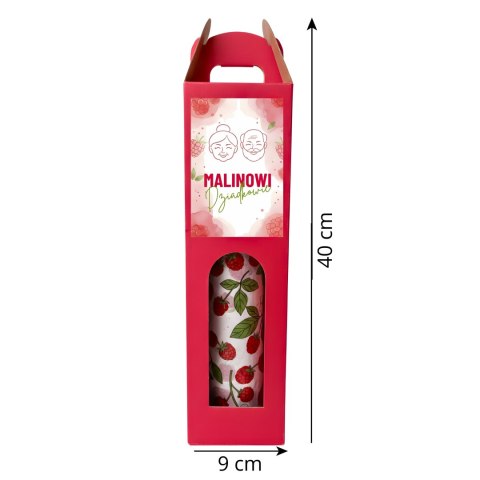 PREZENT DLA BABCI I DZIADKA ZESTAW HERBATA SYROP MALINOWY OD DZIECI