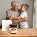 PREZENT NA DZIEŃ BABCI I DZIADKA MIÓD WIELOKWIATOWY 250G Z ŁYŻECZKĄ GRAWER