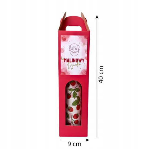 ZESTAW PREZENTOWY Z OKAZJI DNIA BABCI I DZIADKA SYROP MALINOWY HERBATA TET