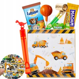 ZESTAW UPOMINKOWY DLA DZIECI BUDOWA PREZENT URODZINY PODZIĘKOWANIA z MAOAM
